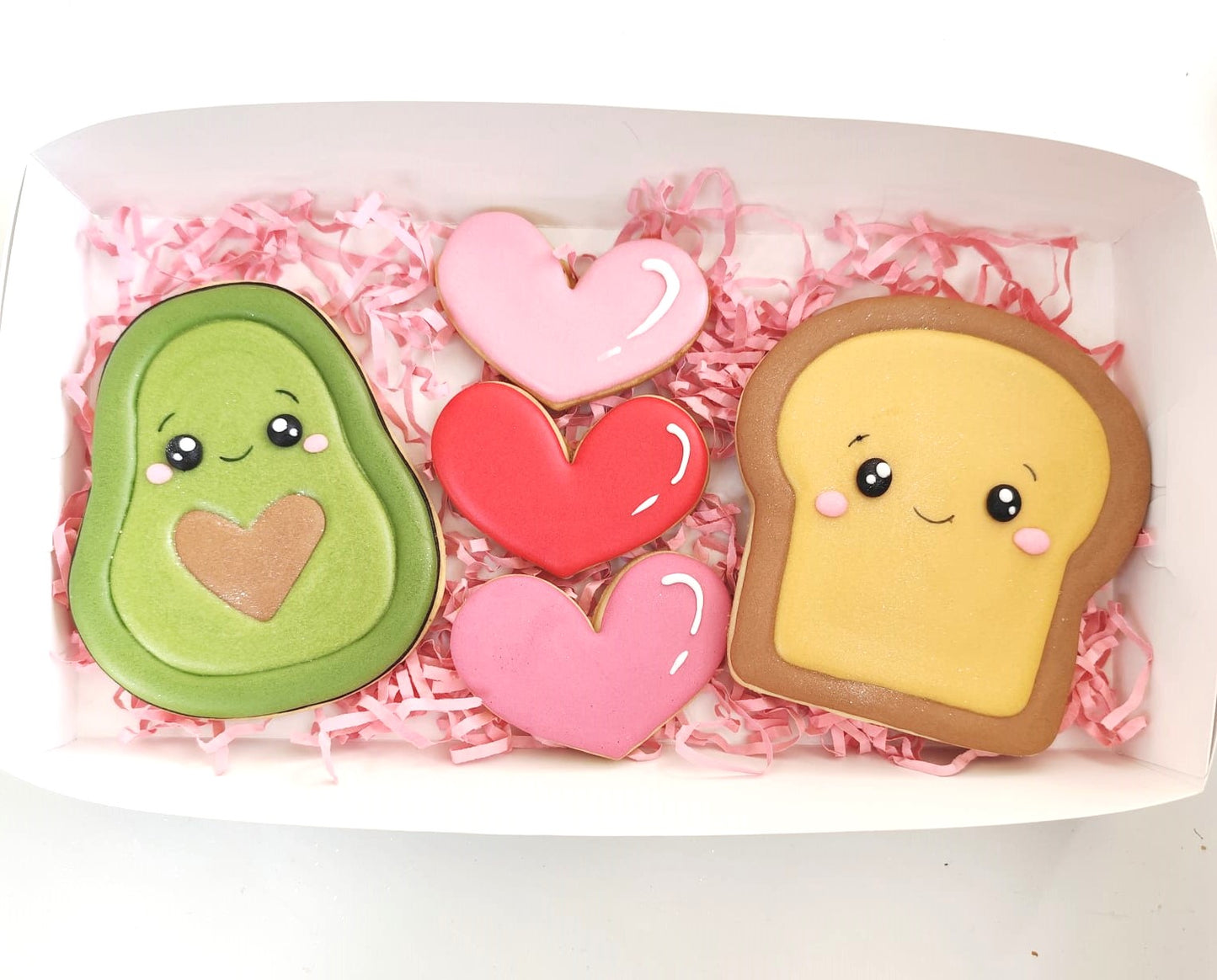 Galletas especial San Valentín 5 unidades
