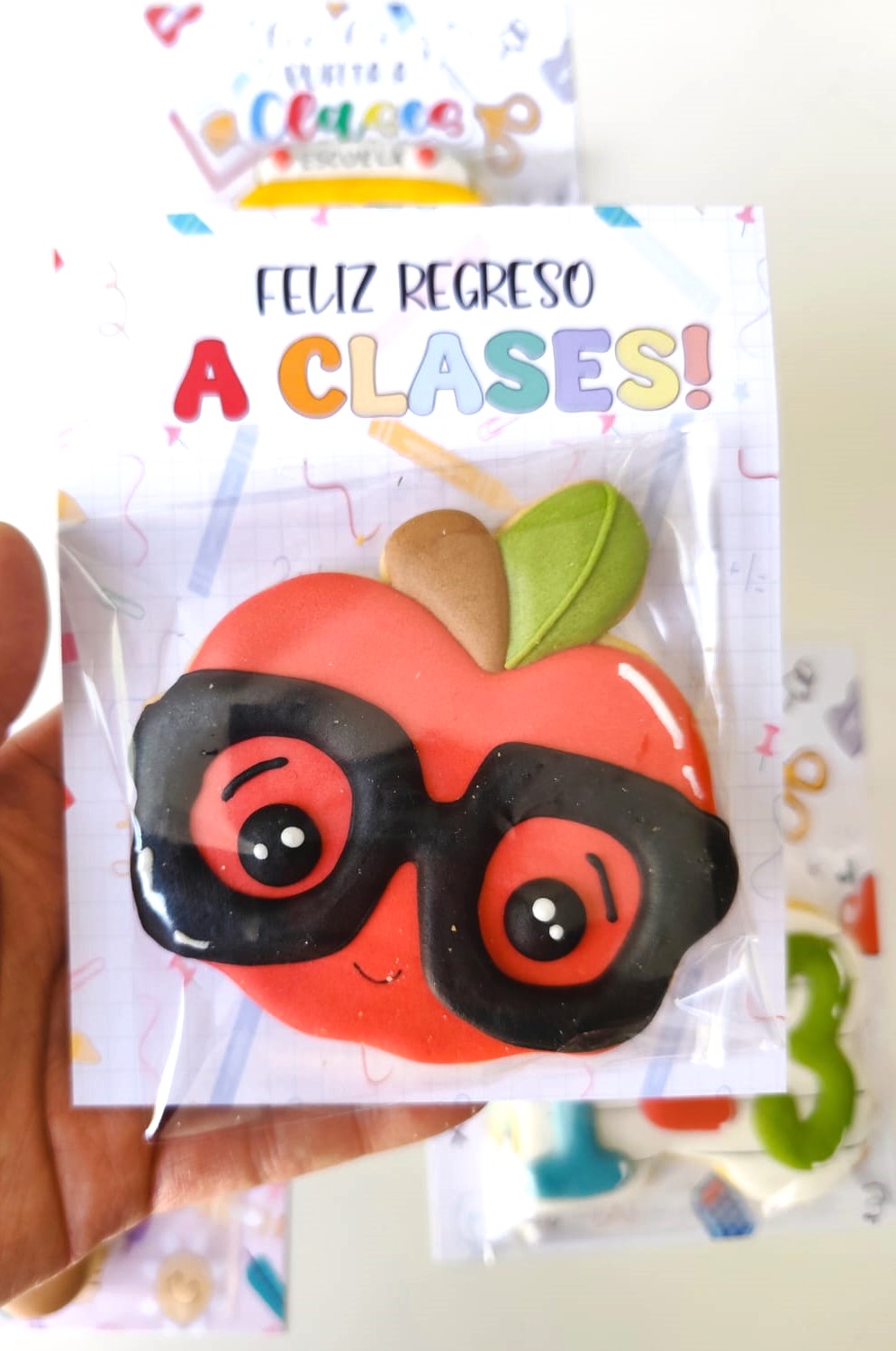 Cookie card vuleta a clases