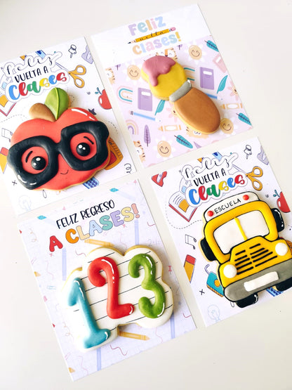 Cookie card vuleta a clases