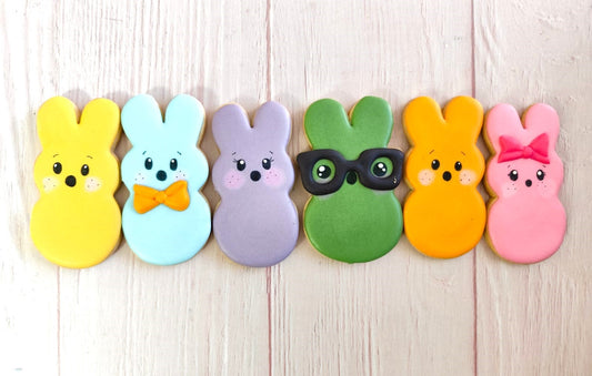 SET CONEJOS PASCUA 6 UNIDADES