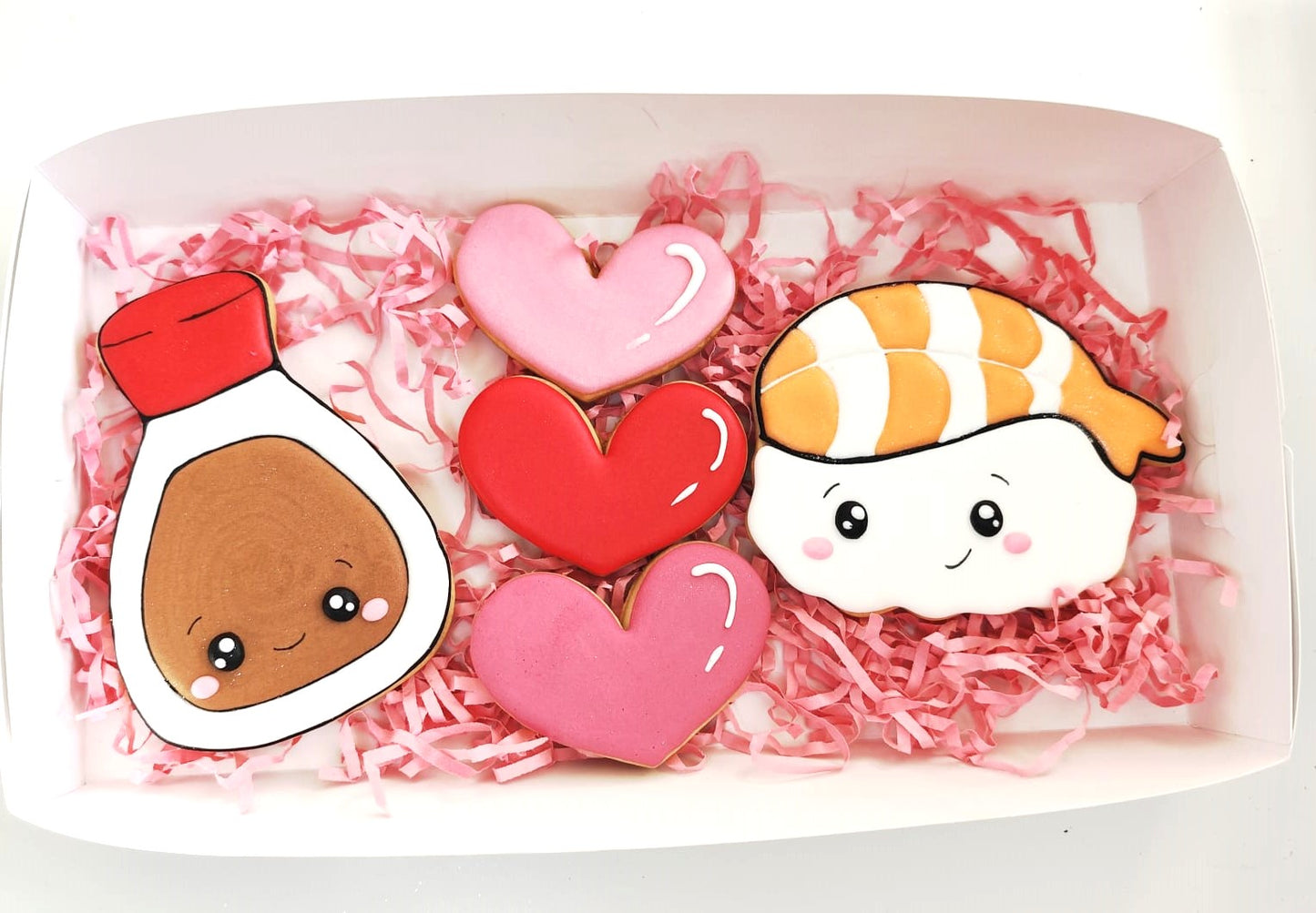 Galletas especial San Valentín 5 unidades